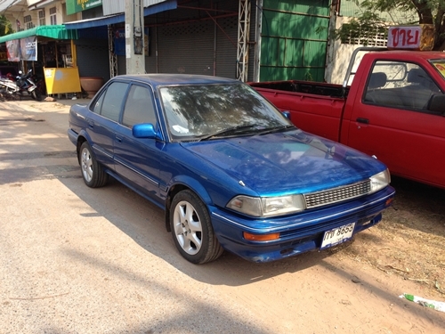 ขายด่วน รถเก๋ง toyota สีฟ้า รถปี 90 รถพร้อมขับ ราคา 55000 ราคาต่อรองได้ ขายด่วน รถเก๋ง toyota สีฟ้า รถปี 90 รถพร้อมขับ ราคา 55000 ราคาต่อรองได้