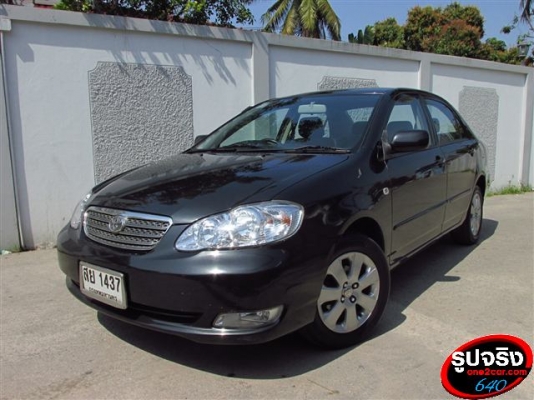 ALTIS 1.6 สีดำ เกียร์ออโต้ รถสวย วิ่งน้อย รถบ้านแท้