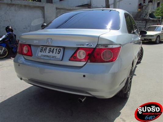 HONDA CITY ZX ปี 2006 รถบ้านแท้ รถสวยรับประกัน พร้อมใช้