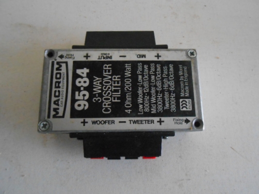 พาสซีพ CROSSOVER 3 ทาง MACROM พาสซีพ CROSSOVER 3 ทาง MACROM