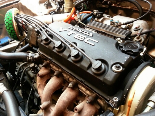 ขายCIVIC EKสีช็อตโกแล็ค เครื่อง VTECดิส4ล้อ ล้อMUGEN สวยๆคับ