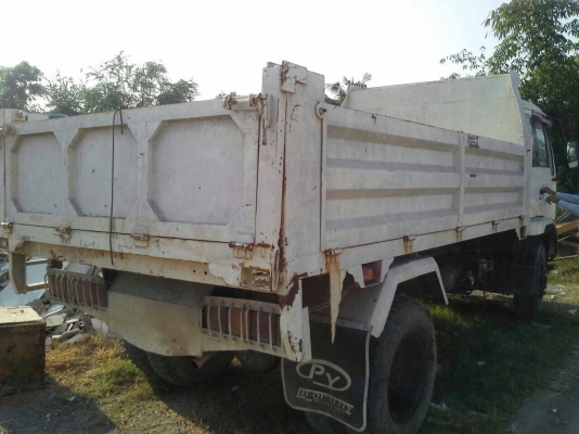 ขายรถบรรทุกหกล้อดั๊มพ์ Nissan PKB214N-00214 EURO 2 เครื่อง 220 ปี48 ยาง 9.00 มี turbo