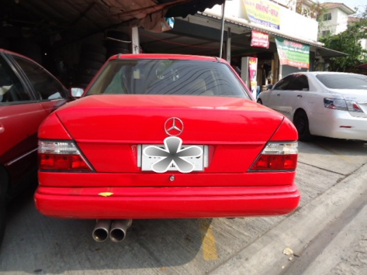 ขายรถMercedes Benz 230E(W124)ปี2533 เกียร์ออโต้ สีแดงเพลิง สีสดมากๆ สวยๆ สภาพดีมากช่วงล่างแน่นๆ ล้อแม็ก ขอบ 18" วางเครื่องแรง วางเครื่องToyota 1J Twin turbo 2,500cc 6สูบ โบออฟวาวล์ ติดแก๊สระบบหัวฉีดของ Italy ใหม่ๆและปลอดภัย ใช้แก๊ส + น้ำมัน (ใช้ได้สอ