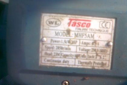 ปั้มน้ำหอยโข่งอิตาลี 2 นิ้วสภาพพร้อมใช้ครับขนาด 2  นิ้ว  แรงมากครับอิตาลีแท้ครับสภาพเดิมครับราคานี้คุ้มมากครับเบิกใหม่6-7 พันครับ