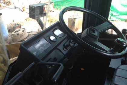 รถตักล้อยาง MITSUBISHI WS500 ตักใด้คั้งละ1คิว เก่านอก