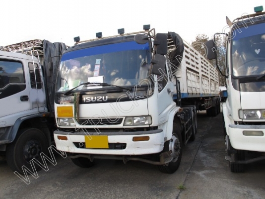 รถบรรทุก 10 ล้อ  ยี่ห้อ ISUZU DECA รุ่น GXZ  270 แรงม้า  พร้อมหาง NTT