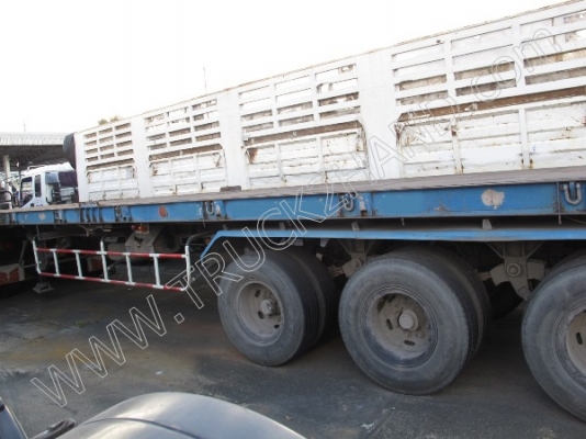 รถบรรทุก 10 ล้อ  ยี่ห้อ ISUZU รุ่น GXZ  EURO2  270 แรงม้า   พร้อมหางพื้นเรียบ