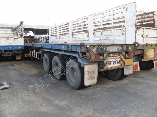 รถบรรทุก 10 ล้อ  ยี่ห้อ ISUZU รุ่น GXZ  EURO2  270 แรงม้า   พร้อมหางพื้นเรียบ