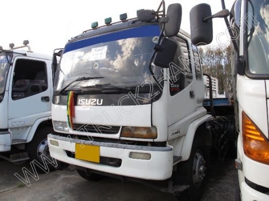 รถบรรทุก 10 ล้อ  ยี่ห้อ ISUZU รุ่น GXZ  EURO2  270 แรงม้า   พร้อมหางพื้นเรียบ