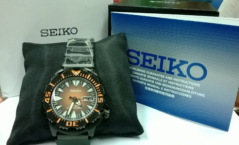 นาฬิกาข้อมือ SEIKO Monster The Fang Automatic รุ่น SRP311K1