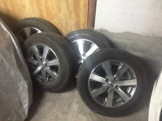 ขายล้อแม็ก honda freed พร้อมยางปี12 ยางDunlop สภาพสวย ราคา4700สนใจโทร0915195549 ขายล้อแม็ก honda freed พร้อมยางปี12 ยางDunlop สภาพสวย ราคา4700สนใจโทร0915195549