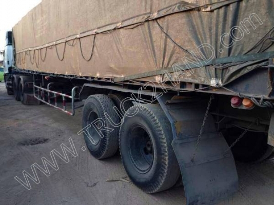 รถบรรทุก 10 ล้อ ยี่ห้อ ISUZU 240 แรงม้า พร้อมหางพื้นเรียบ