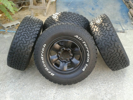 ขายยาง BF ALL 265/70 พร้อมล้อ