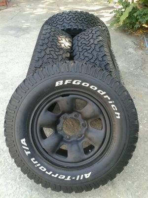 ขายยาง BF ALL 265/70 พร้อมล้อ