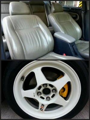 ขายEK MINOR CHANGเครื่องVTECตืดLPGหัวฉีด เบาะหนังแท้ ล้อEVOดิส4ล้อ ท่อJS รถสวยมาก พร้อมใช้งาน