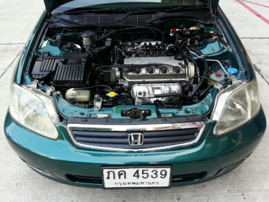 ขายEK MINOR CHANGเครื่องVTECตืดLPGหัวฉีด เบาะหนังแท้ ล้อEVOดิส4ล้อ ท่อJS รถสวยมาก พร้อมใช้งาน