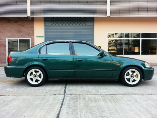 ขายEK MINOR CHANGเครื่องVTECตืดLPGหัวฉีด เบาะหนังแท้ ล้อEVOดิส4ล้อ ท่อJS รถสวยมาก พร้อมใช้งาน