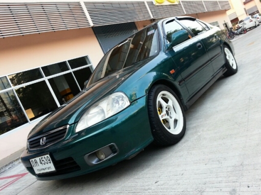 ขายEK MINOR CHANGเครื่องVTECตืดLPGหัวฉีด เบาะหนังแท้ ล้อEVOดิส4ล้อ ท่อJS รถสวยมาก พร้อมใช้งาน