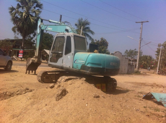 ขายแม๊กโครKOBELCO SK  120-5 มาคไฟ้ชุปเปอร์เอกสารเล่มทะเบียนสวยพร้อมใช้ราคาถูก