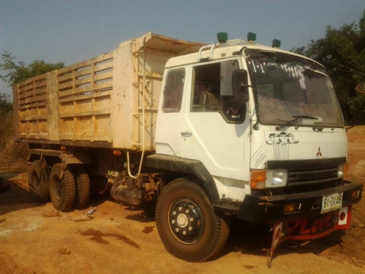 MITSU FN527TD 195 แรง 2เพลาดั้ม เบรคทิฟี่ ภาษีเต็ม