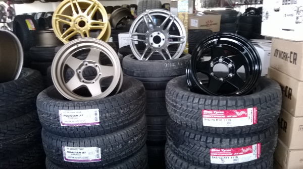 ขายล้อ BRALEYขอบ16 ล้อใหม่ชุดละ12500