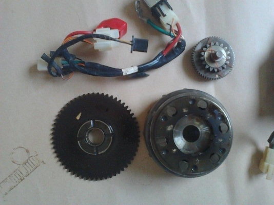 ขาย สตาร์ทมือ เวฟ 125 S ครบชุด