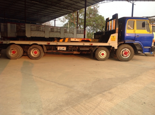 รถเทนเลอร์หางปลา ฮีโน่  FW 12 ล้อ