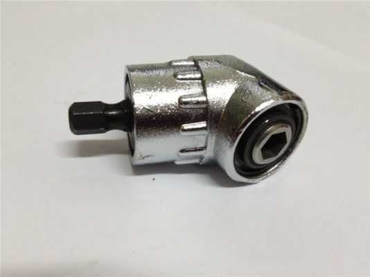 ตัวแปลง ไขควงหัวงอ 75องศา สำหรับงานไขน็อตในที่แคบ เช่น ยึดโครงเหล็กดัด