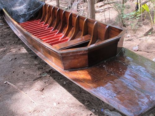 ขายเรือ -3 วา ไม้สัก วางเครื่องได้