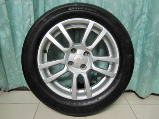 ขายล้อแม็กพร้อมยางป้ายแดง Chevrolet Sonic ตัวท๊อปขอบ 16