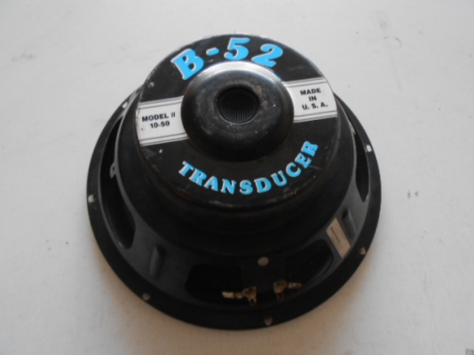 ลำโพง10นิ้ว B 52 1 ข้าง