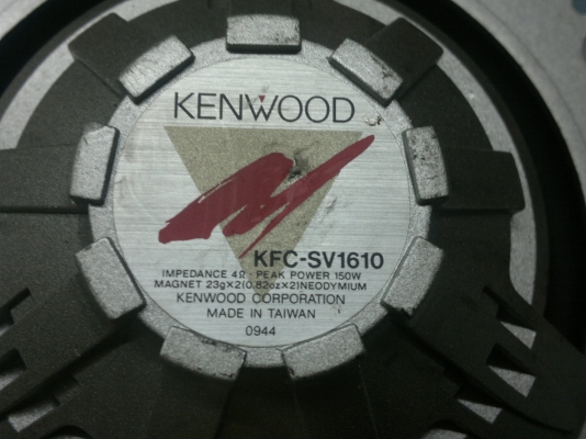 ลำโพงดอก KENWOOD KFC-SV1610 6 นิ้ว แม่เหล็กเหลว 1000 บาท