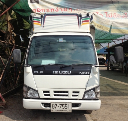 NKR 130  ปี2550  รถสวยพร้อมใช้งาน ไม่มีผุ