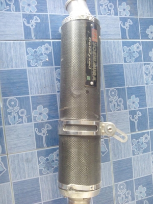 ขายท่อ yoshimora Cyclone Exhaust Systemไทเทเนียม  ใส่  sf400 ปี 93-98 . 0954933733 บริการจัดส่งทั่วประเทศครับ......