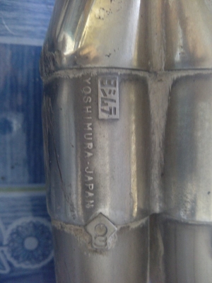 ขายท่อ yoshimora Cyclone Exhaust Systemไทเทเนียม  ใส่  sf400 ปี 93-98 . 0954933733 บริการจัดส่งทั่วประเทศครับ......