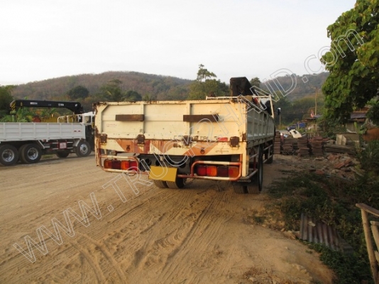 รถบรรทุก 6 ล้อติดเครน ยี่ห้อ HINO รุ่น FG8JRLA