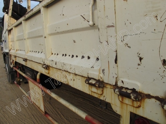 รถบรรทุก 6 ล้อติดเครน ยี่ห้อ HINO รุ่น FG8JRLA