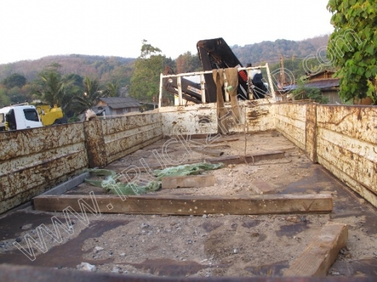 รถบรรทุก 6 ล้อติดเครน ยี่ห้อ HINO รุ่น FG8JRLA