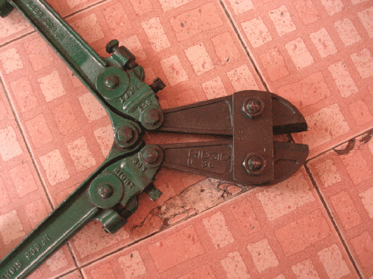 ขายกรรไกรตัดเหล็ก 36mm. RIDGID Made in japan.