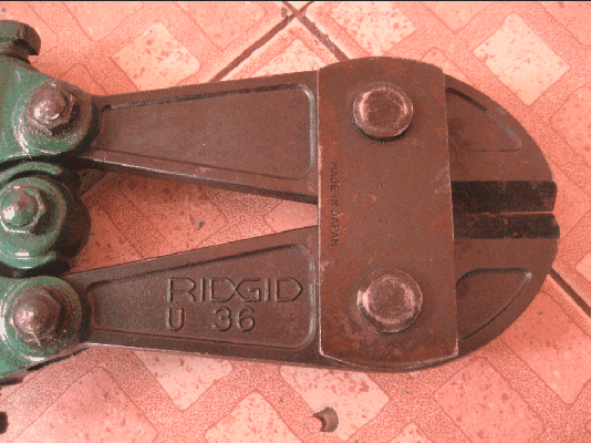 ขายกรรไกรตัดเหล็ก 36mm. RIDGID Made in japan.