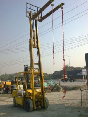 รถโฟลค์ลิฟพร้อมขายสภาพ ดี เสาสุงพิเศษ 5 เมตร.