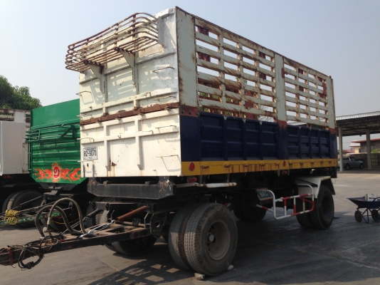 รถดั๊มพ่วงแม่ลูก อีซูซุ 195 แรง