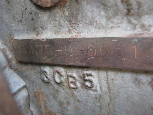 ขายคูโบต้า GA 7.5 สภาพดี เครื่องฟิต