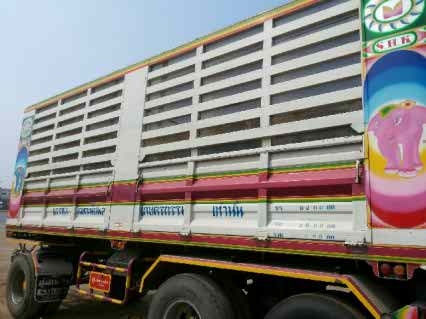 Isuzu Deca  320 แรง ปี 51 แม็กโหลดตัว 3 ลูกสามคานแท้ อู่สหกิจ ยาว 7 M สูง 2 M