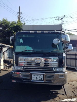 สิบล้อ HINO PROFIA เครื่อง F20C F-2 V8 รถเก่าญี่ปุ่น เอกสารอินวอยล์