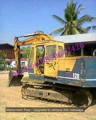 ขายรถแบ็คโฮ Komatsu PC 100 รุ่น 2 เครื่องเดิม ปั๊มเดิม เอกสารสัญญาซื้อขาย
