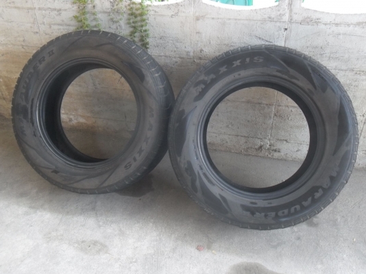 ยาง MAXXIS 265/60R18 ปี10 สวยๆ 1 คู่ ราคา 1700 บาท
