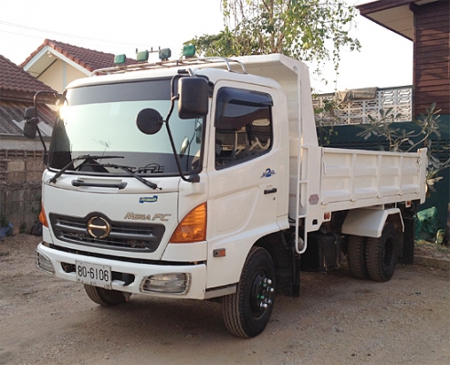 ฝากขาย HINO MEGA FC4J หกล้อดัมพ์ 170แรง เครื่องเดิม เกียร์เดิม