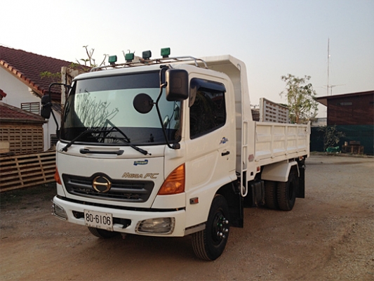 ฝากขาย HINO MEGA FC4J หกล้อดัมพ์ 170แรง เครื่องเดิม เกียร์เดิม