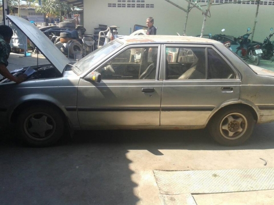 ซันนี่ เอฟเอฟ 1.3 ยังอยู่นะครับ แอร์ แม็กซ์มีให้ เอกสารเต็ม ทะเบียนขาด 1 ปี แก๊ส LPG พร้อม สนใจติดต่อมา ราคา 19000 บาทครับ